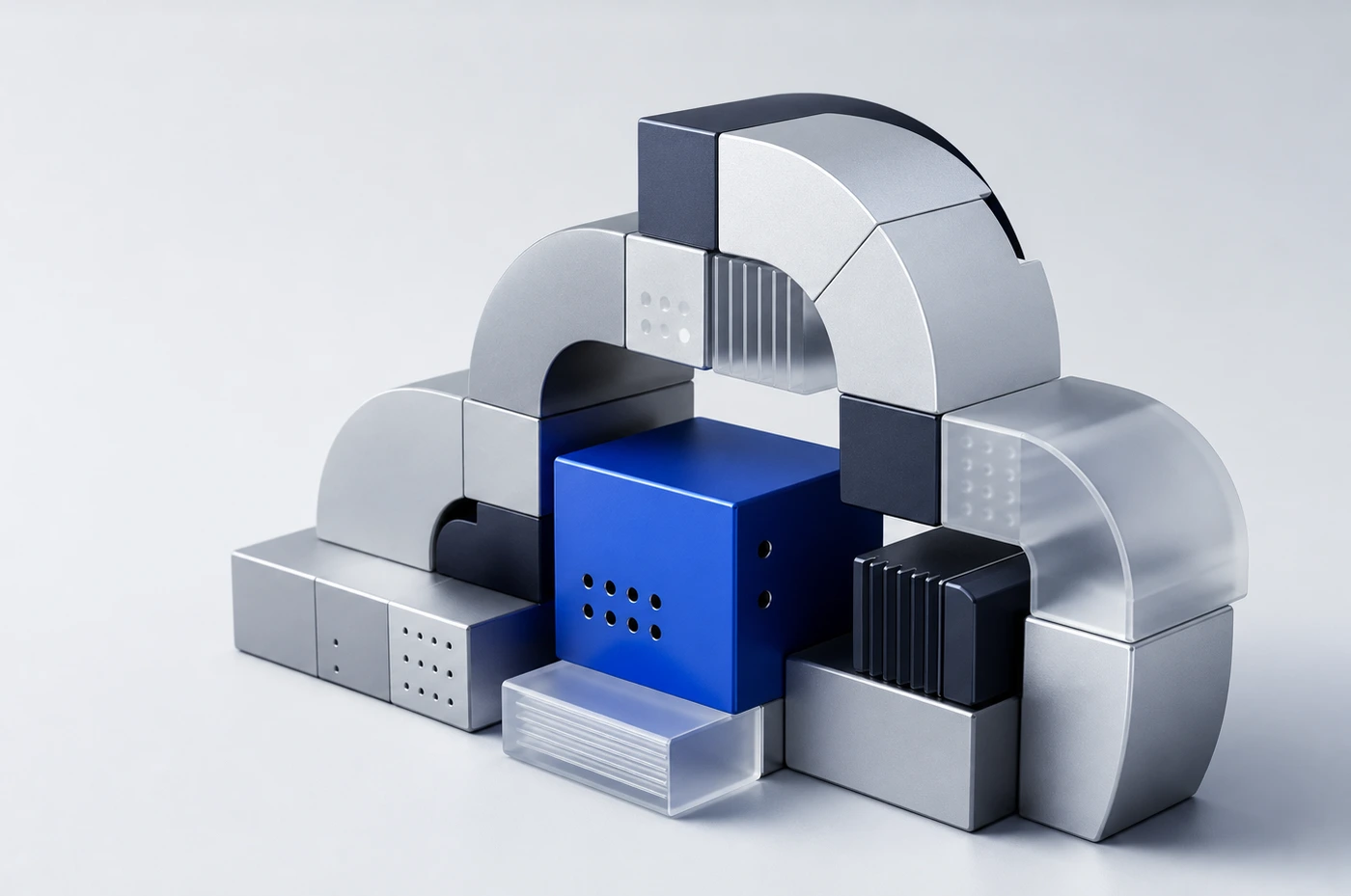 Modular forms representing adaptable cloud infrastructure